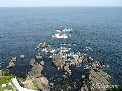 安乗崎灯台から見る海