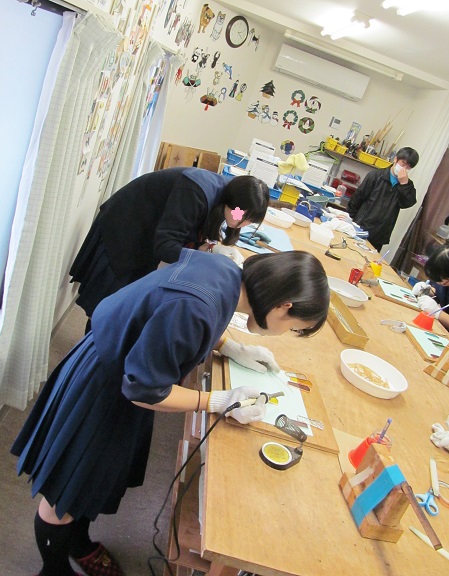 ステンドグラス体験