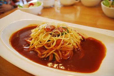 あんかけパスタ