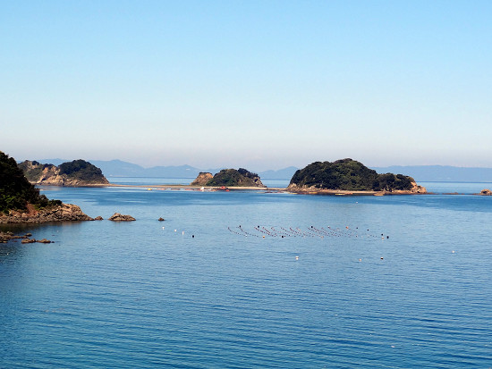 沖の島 デラ台風