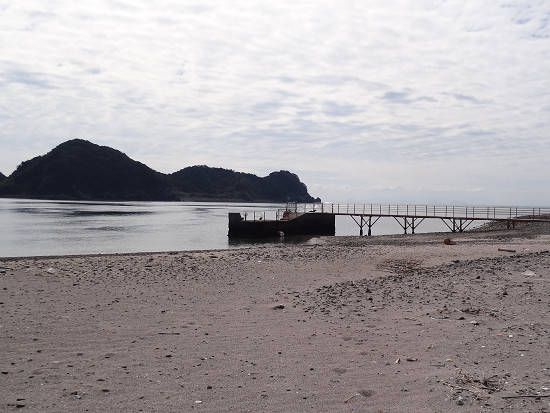 沖の島 船着き場