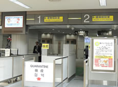 成田空港 帰国時 検疫