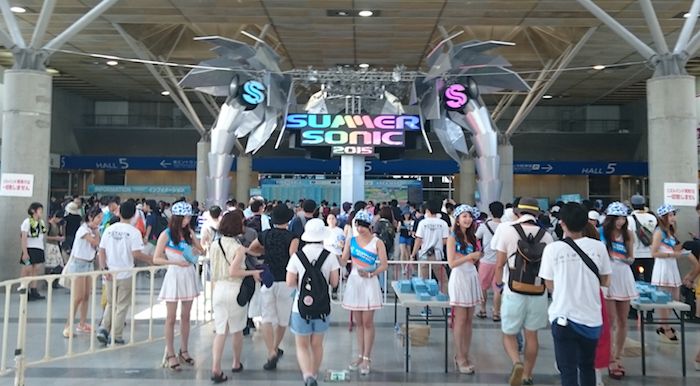 サマソニ2015、入場ゲート