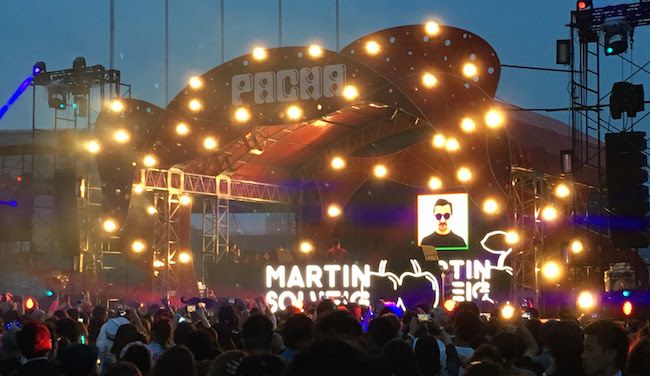 PACHA FESTIVAL TOKYO 2016 KICK OFFに行ってきました。写真はトリのマーティン・ソルヴェイグ