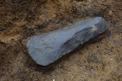 打製石斧の出土状況