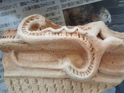 土器の接合作業