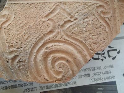 土器の接合作業
