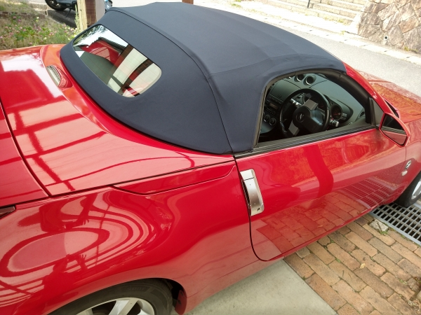 日産フェアレディZ Z33 モーター交換 | オープンカー クロス幌専門