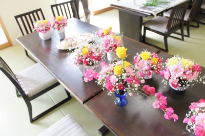 お花の教室 アレンジ 簡単 いわき市 小名浜の花屋 花国湘南台店