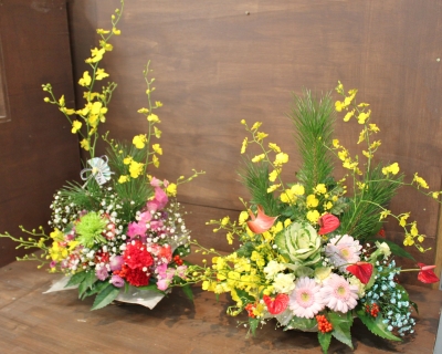 正月 花 安い いわき市 小名浜の花屋 花国湘南台店