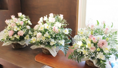 お彼岸セール 切花 安い いわき市小名浜の花屋 花国湘南台店