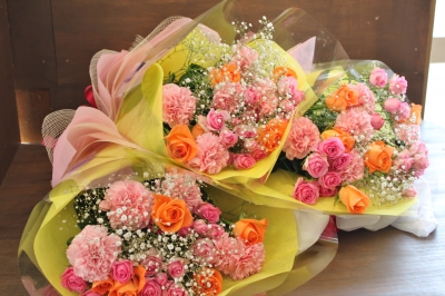 花束 アレンジ お祝い 誕生日 プレゼントいわき市小名浜の花屋 花国湘南台店