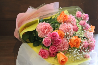 花束 アレンジ お祝い 誕生日 プレゼントいわき市小名浜の花屋 花国湘南台店
