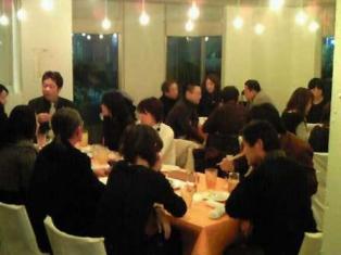 懇親会