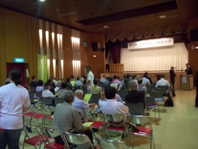 会場内