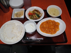 Wランチ定食