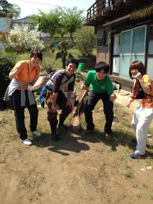 東農大の学生たち