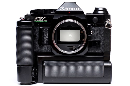 カメラ] 新兵器導入～CANON AE-1PROGRAM + Motor Drive MA