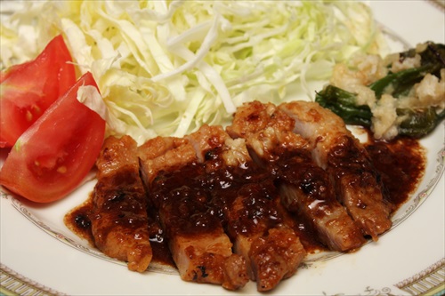 塩麹豚