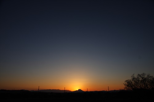夕暮れ時