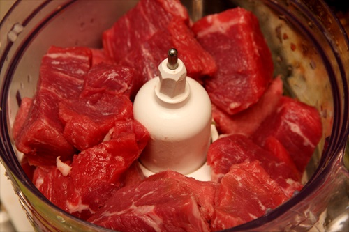 牛肉と鶏レバーのラグー、パッケリで