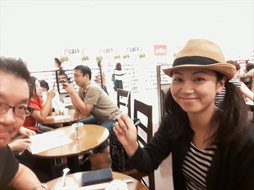 Rindaさんとランチ