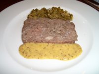 cole amuse - terrine de wild deer, etc.