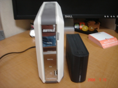 linkstation mini LS-WS500GL/R1 普通にならべた