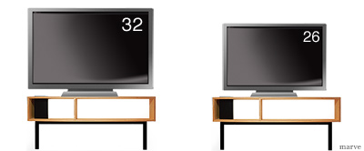 テレビ設置例