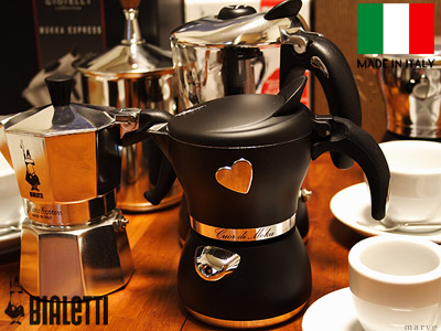 本場イタリア Bialetti ビアレッティ の直火式エスプレッソメーカーです インテリア ライフスタイル雑貨ショップ Marve マーヴェ ときどき Blog