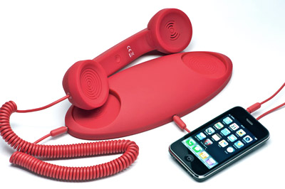iPhone ハンドセット moshimoshi