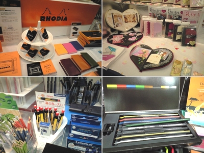 展示文具品