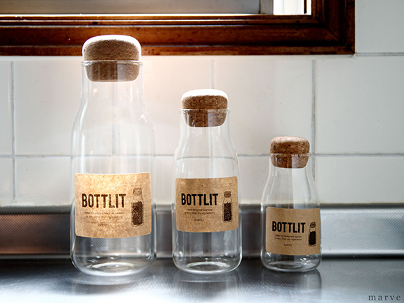 BOTTLIT ガラスキャニスター