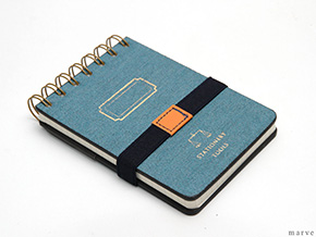 デニムカバーメモ TOOLS DENIM MEMO PAD B7 BLUE