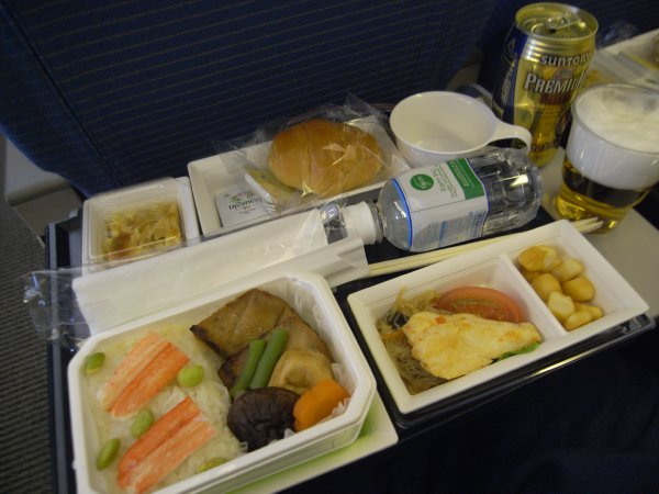 機内食 成田→シンガポール ANA