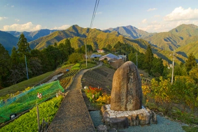 世界遺産小辺路果無集落