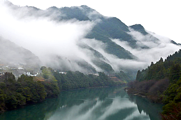 十津川温泉にて