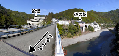 公衆浴場滝の湯周辺