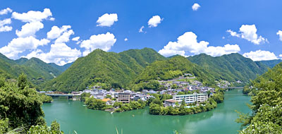 十津川温泉峡