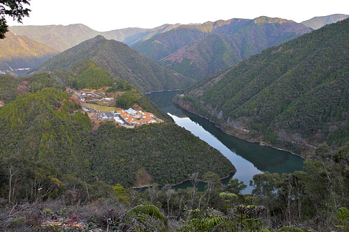 十津川温泉集落