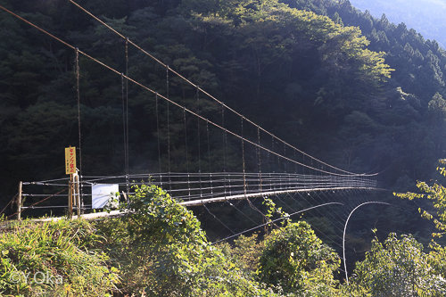 大野出合吊り橋