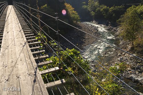 大野出合吊り橋