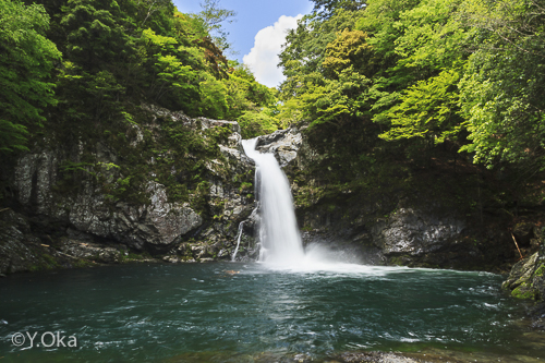 瀬野の滝(マイナスイオンの滝)