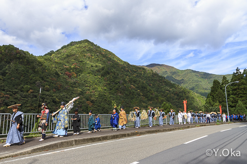 国王神社武者行列