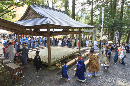 国王神社武者行列