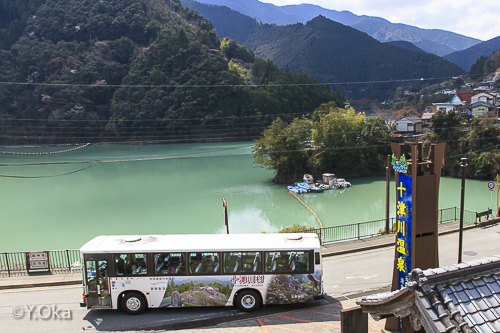 十津川温泉とバス