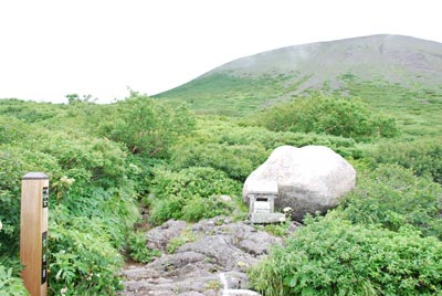 七合目と岩手山