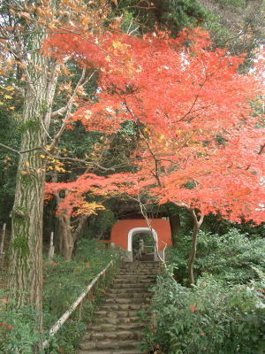 石峰寺赤門