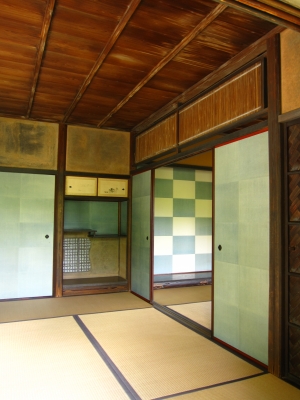 桂離宮・松琴亭内部