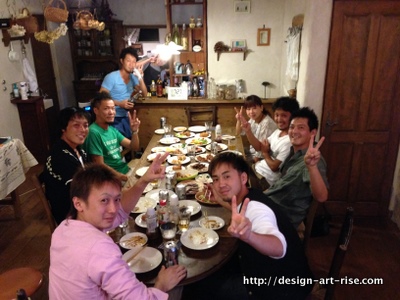 懇親会